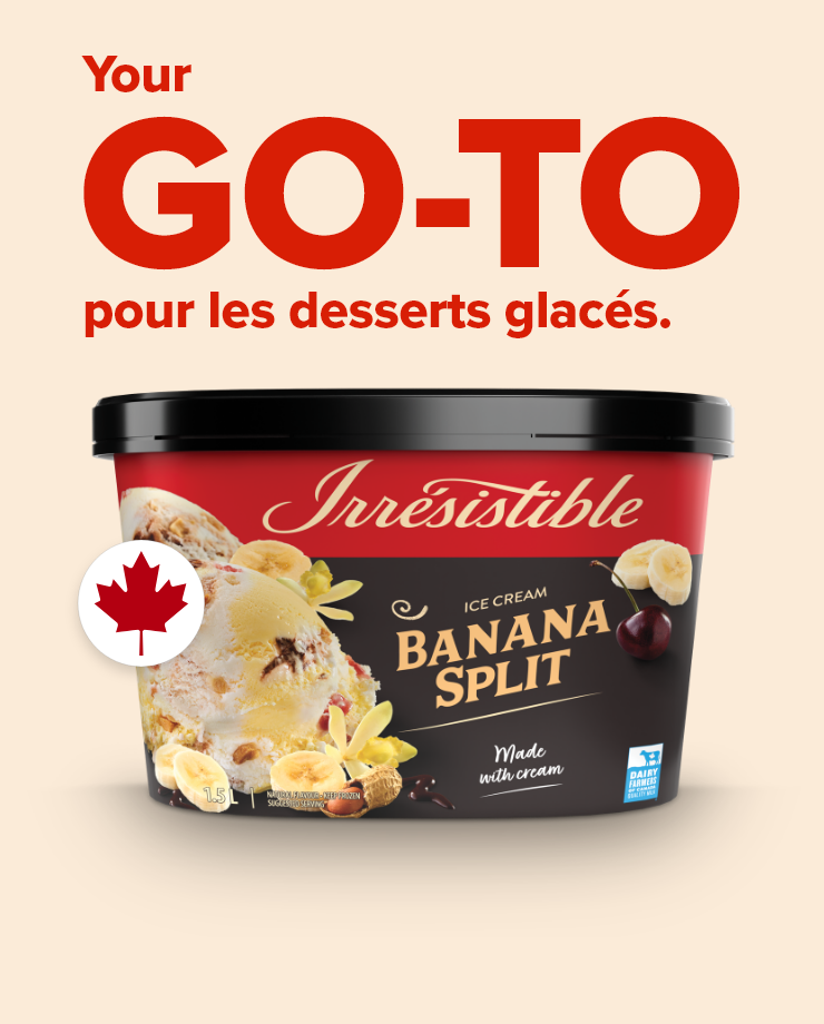 Your Go-To pour les desserts glacés.