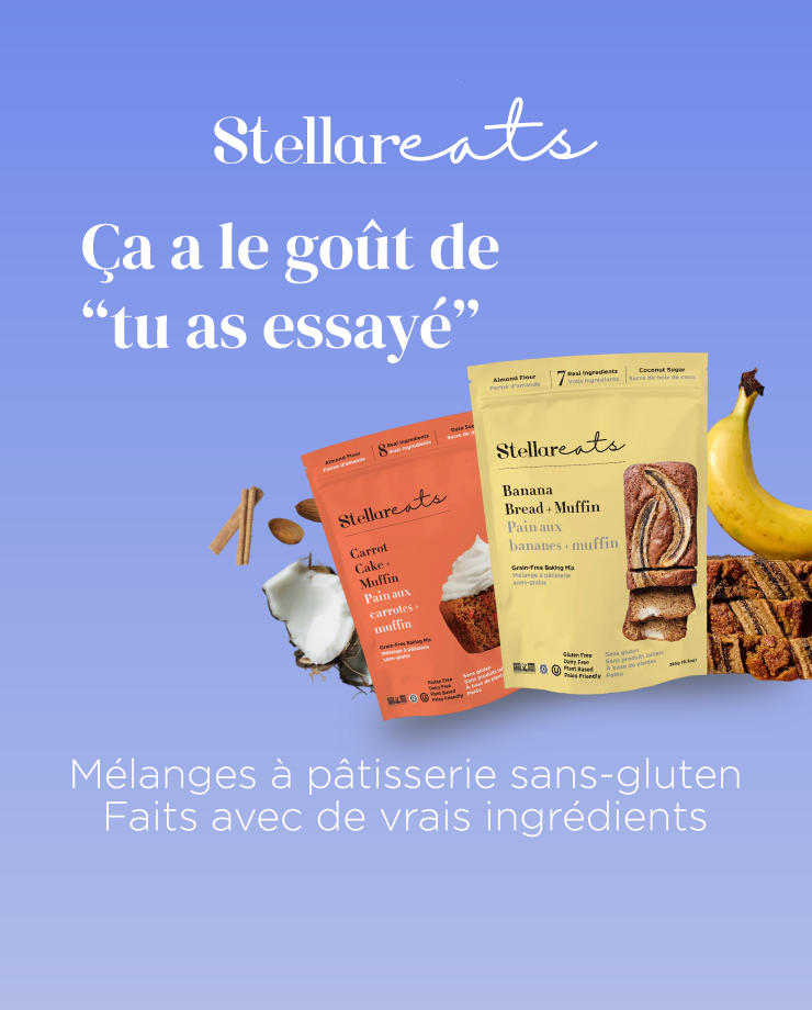 Stellar Eats - Ça a le goût de tu as essayé - Mélanges à pâtisserie sans-gluten - Faits avec de vrais ingrédients