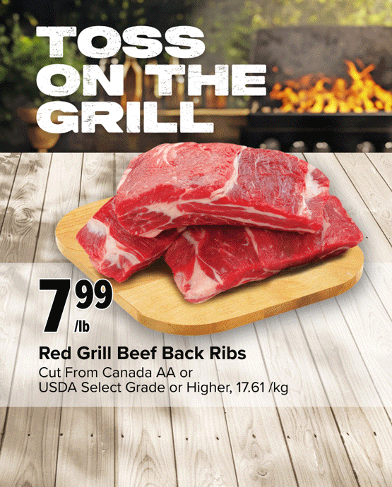 Toss on the grill