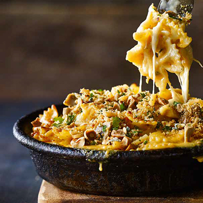 Nutty Home-Style Mac & Cheese by Chef Alexandra Feswick