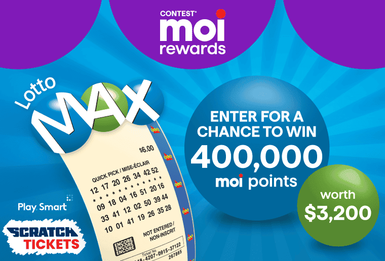 Contest Moi Rewards. OLG Contest. Enter to win 400,000 Moi points worth $3,200.