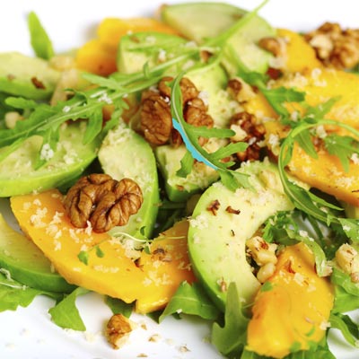 Avocado and Nectarine Salad