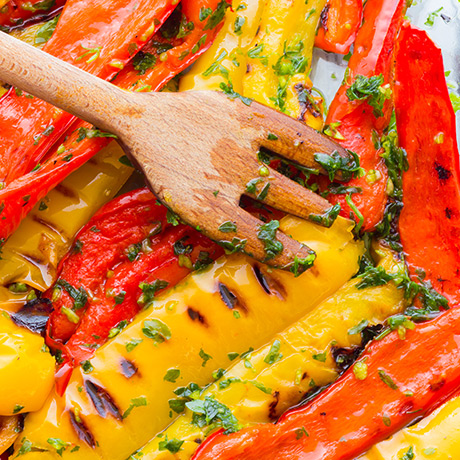 Grilled Peppers