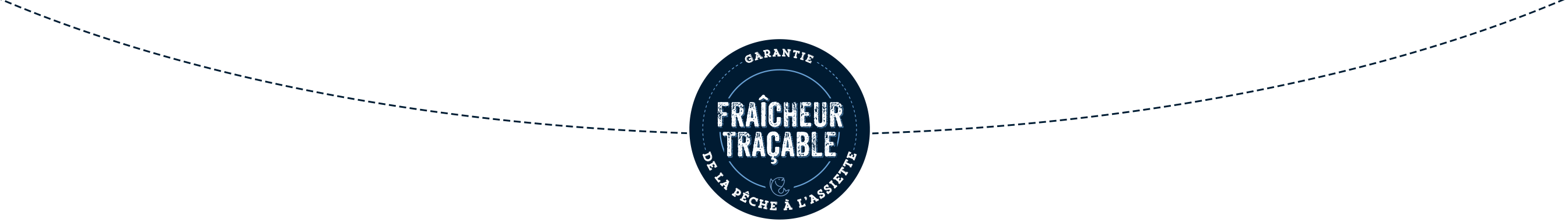 Garantie fraîcheur traçable de la pêche à l'assiette