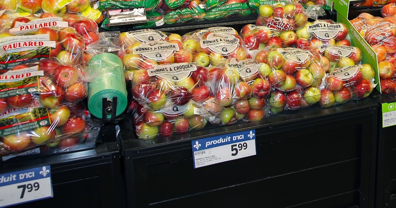 Fruit and vegetable identification image