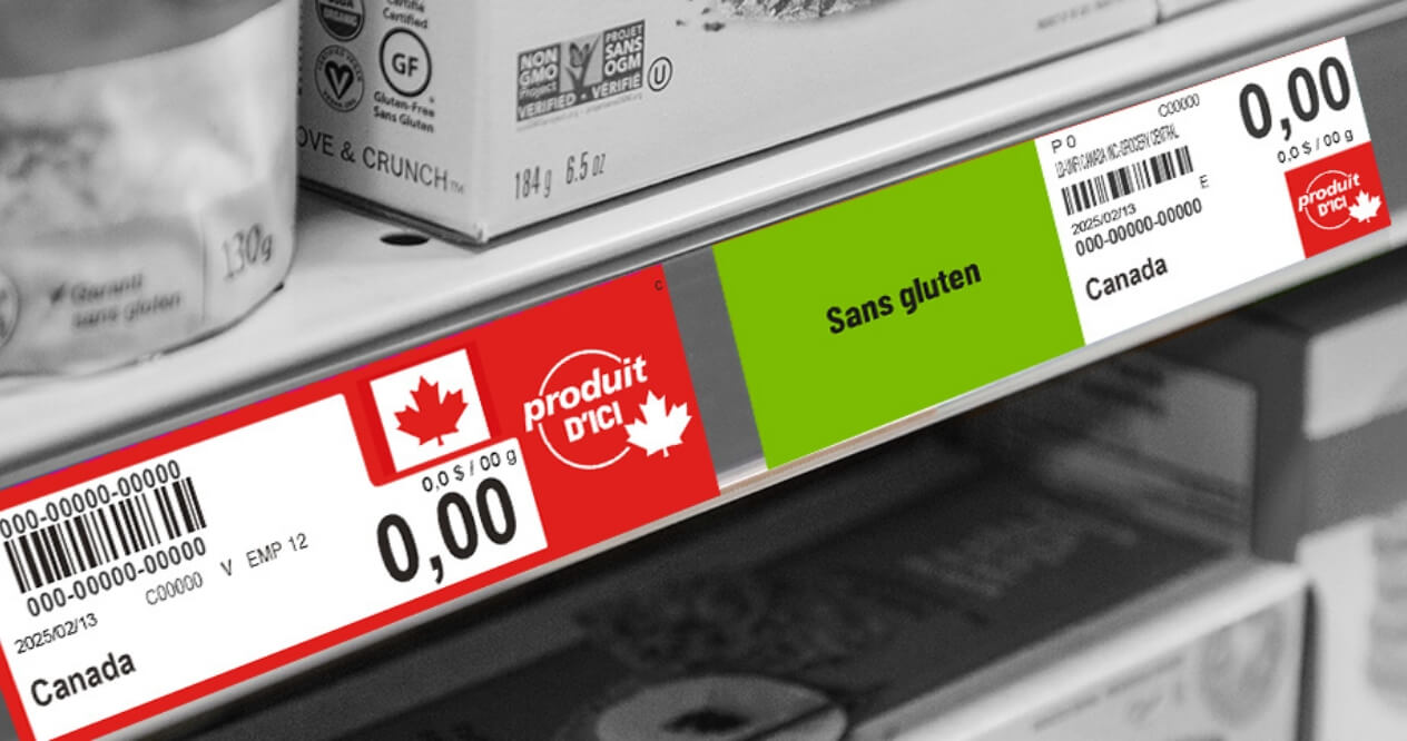 label image, Locating Method, product from Canada