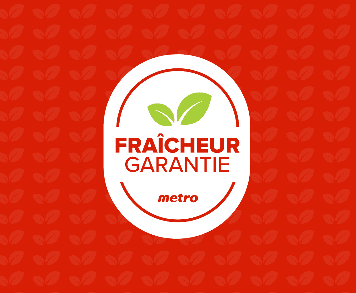 Fraîcheur garantie