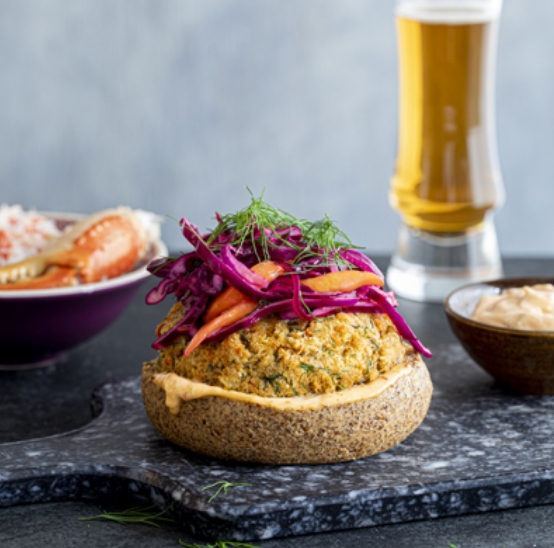 Spicy Snow Crab Burger