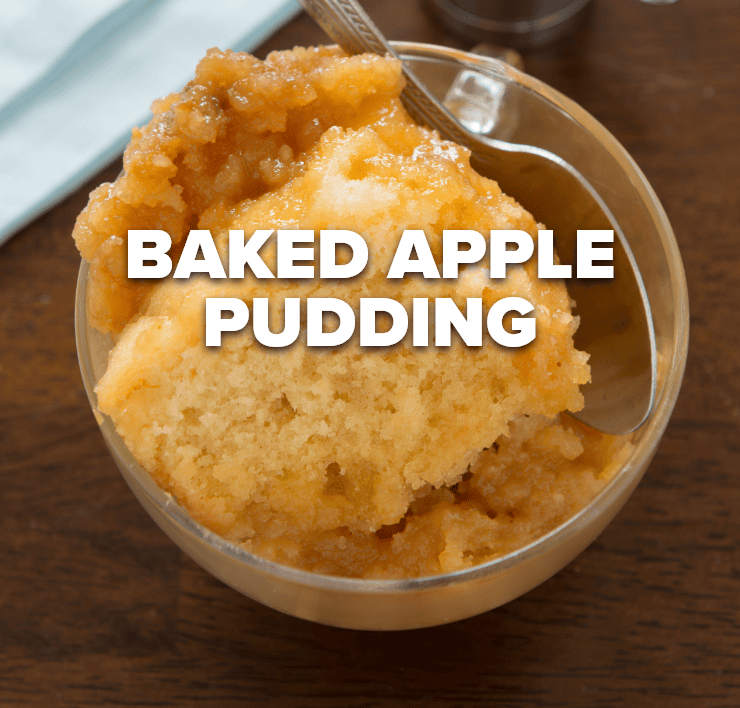 baked apple pudding