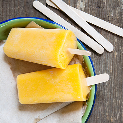 Frozen yoghurt sticles