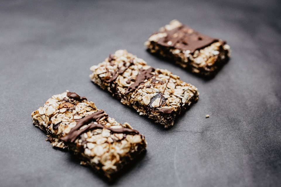 Soft Banana and Chocolate Bar (French Only)