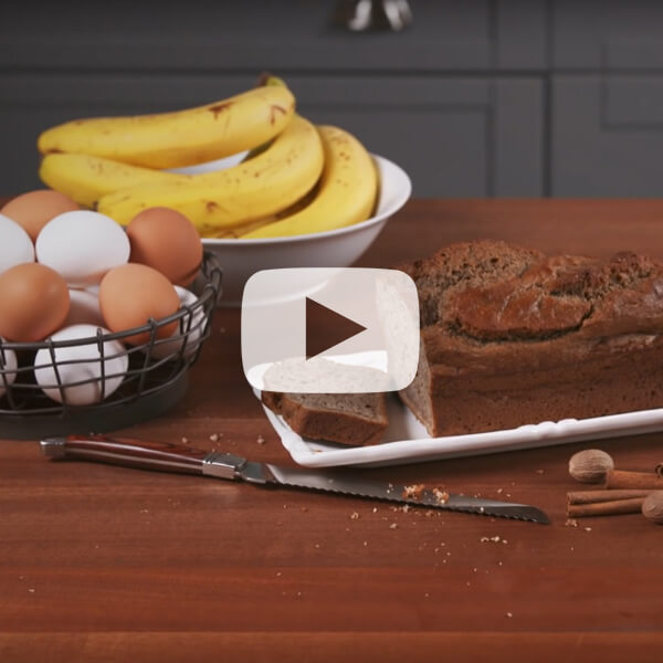 Comment faire un pain aux bananes sans gras