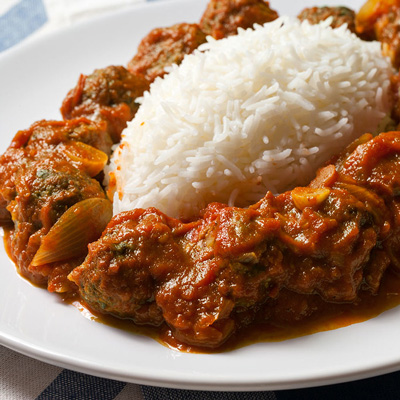 Pork Meatballs in Sweet and Sour Sauce (French Only)