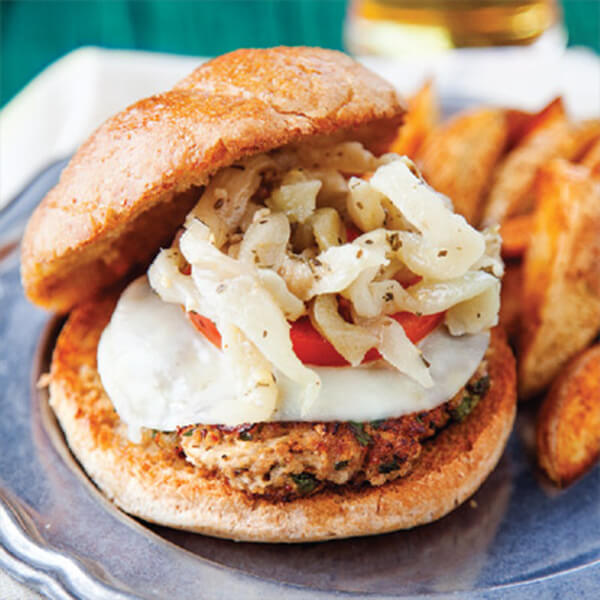 Burger d’agneau du Québec