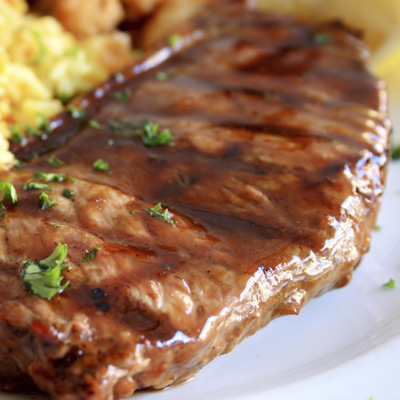 Inside Round Steak in Honey Sauce