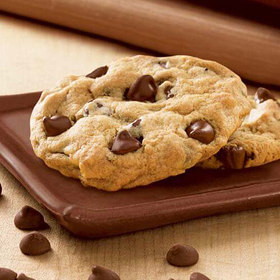 Biscuits moelleux aux brisures de chocolat au lait