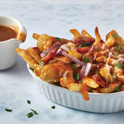 Canadian Bacon Poutine
