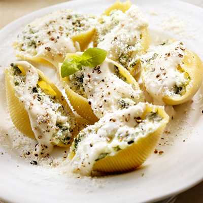 Stuffed Shells with Cheese