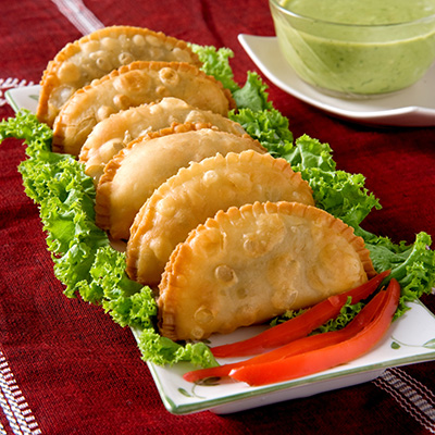 Empanada with Turkey and Chorizo