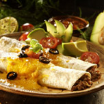 Beef Enchiladas with Salsa