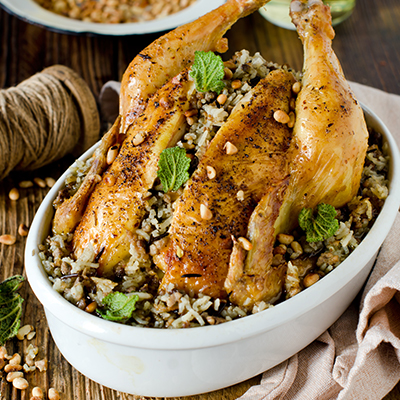 Lamb and Apricot Flavoured Rice Stuffing