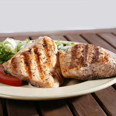 Fish Fillets with Salted Herbs
