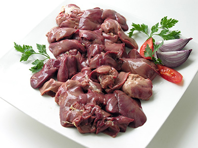 Chicken Livers with Citrus Supremes