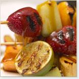 Toasted Fruits with Orange Juice
