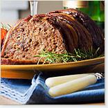 Game Cakes with Mustard Sauce