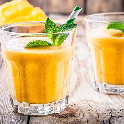 Tropical Fruit Juice Milkshake