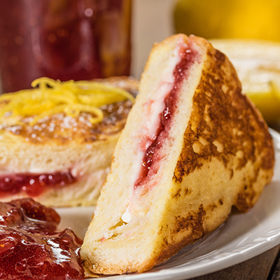 French Toast with Cream Cheese