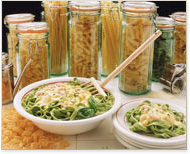 Stir-fried Eggplant and Farfalle