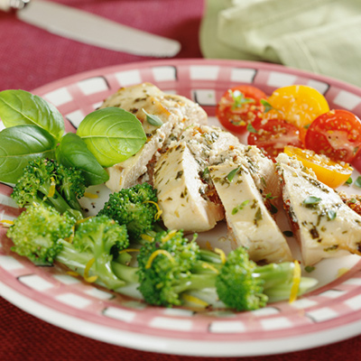Fruit Stuffed Chicken Breasts