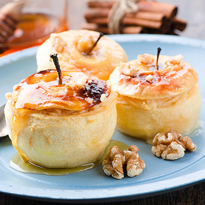 Spicy Apples with Maple Syrup