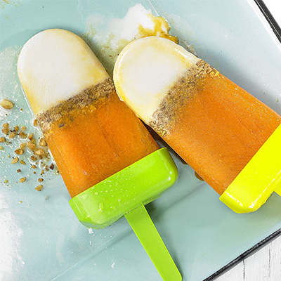 "Carrot Cake" Ice-Pops
