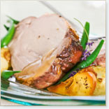 Sautéed Pork with Mango