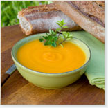 Tangerine Flavoured Carrot Soup