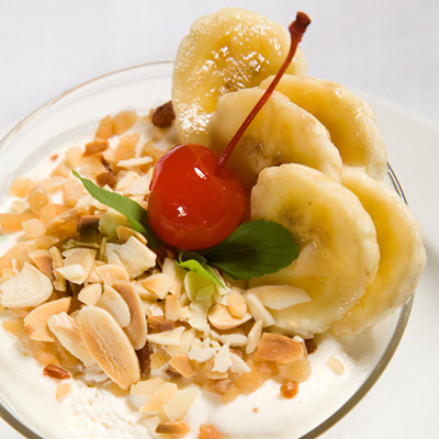 Cherry Pudding with Cereals