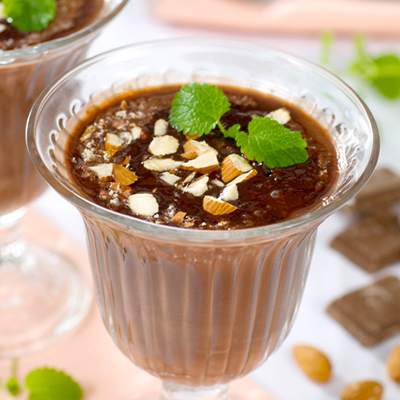 Chocolate-Hazelnut Rice Pudding