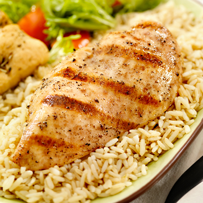 20-minute Chicken & Rice Dinner