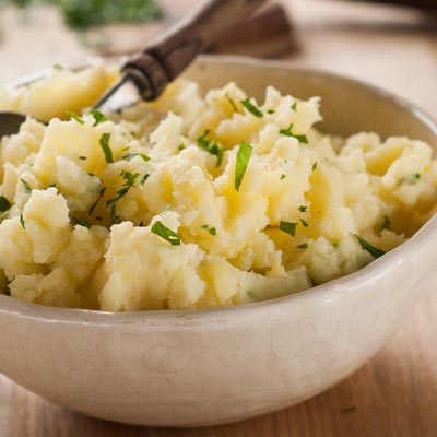 Mashed Parsnips with Chives