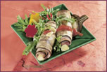 Rouleaux au jambon et fromage