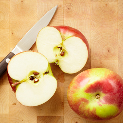 Warm Apple Salad with Yoghurt Dressing
