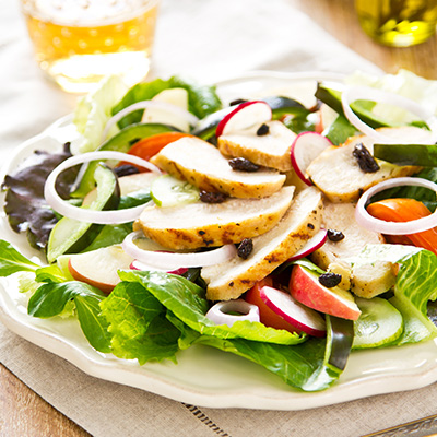Apple chicken salad