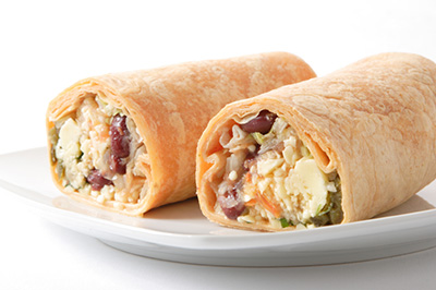 Tuna, Bean and Olive Wrap
