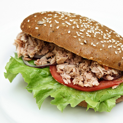 Seasoned Tuna Sandwiches
