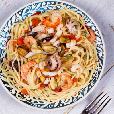 Tagliatelles au calmar