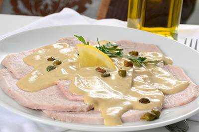 Vitello tonnato with Quebec grain-fed veal