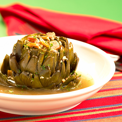 Artichokes with Balsamic Dressing