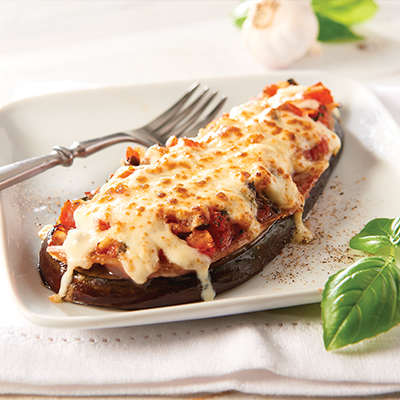 Eggplant Delight with Tomatoes and Prosciutto
